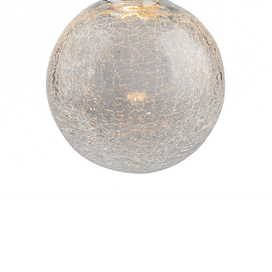 CH-C2R4-14L Cosmopolitan Chandelier Clear Crackled Round