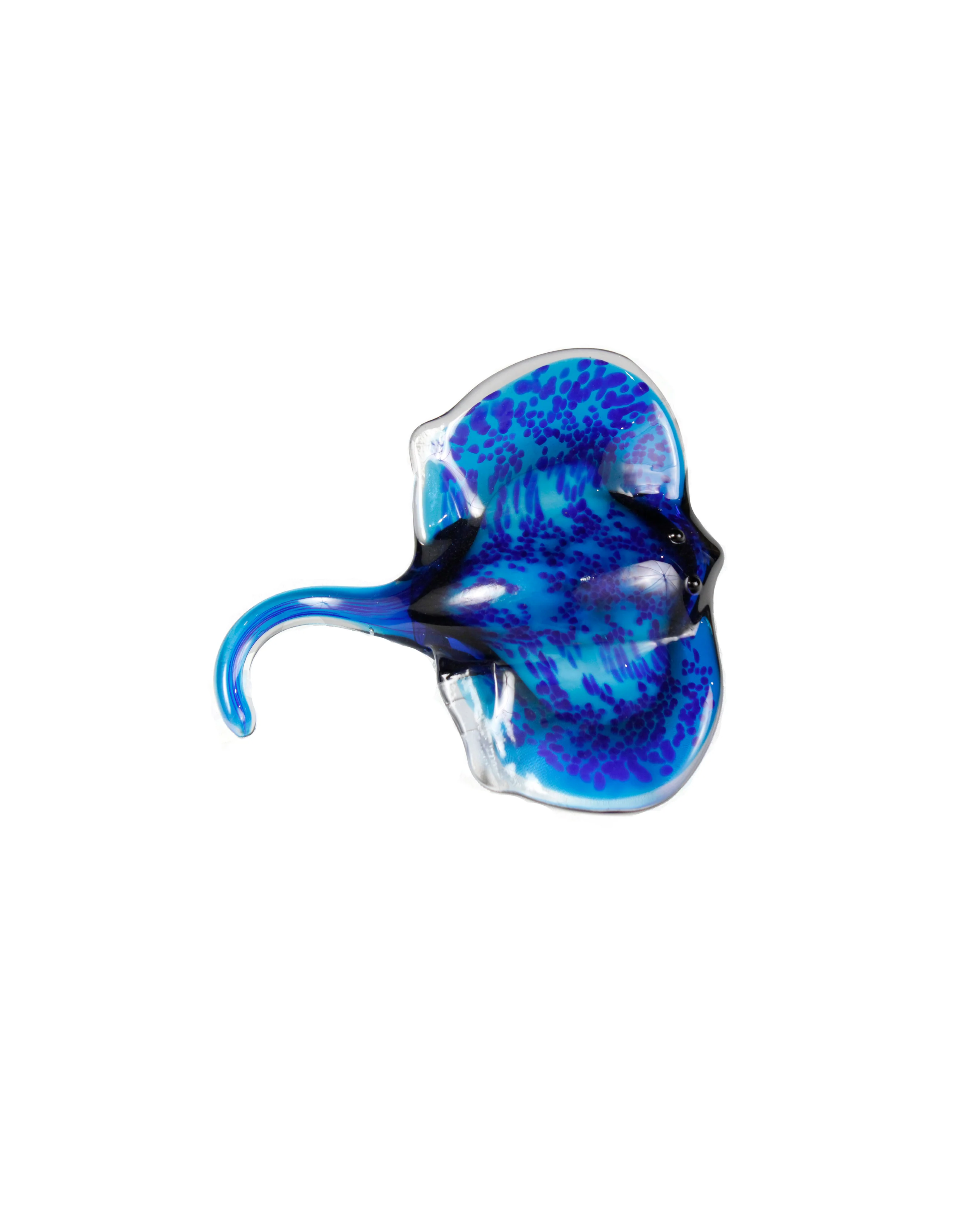 Ocean's Serenity Stingray Wall Art | Viz Art Glass – VIZ Glass Inc.