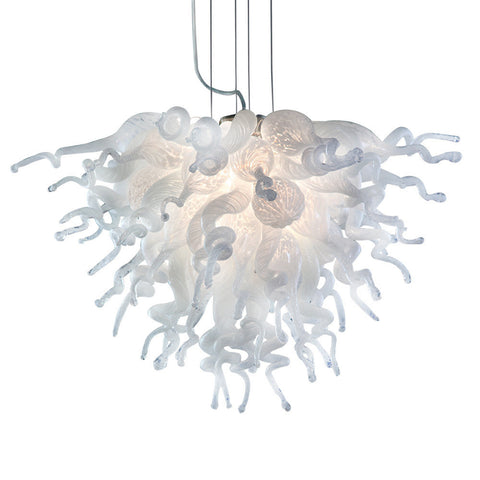 ColorSelect Angel Small Blown Glass Chandelier