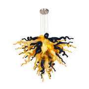 ColorSelect Baltic Amber Small Blown Glass Chandelier