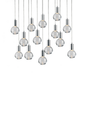 CH-C2R3-14L Cosmopolitan Chandelier Clear Round