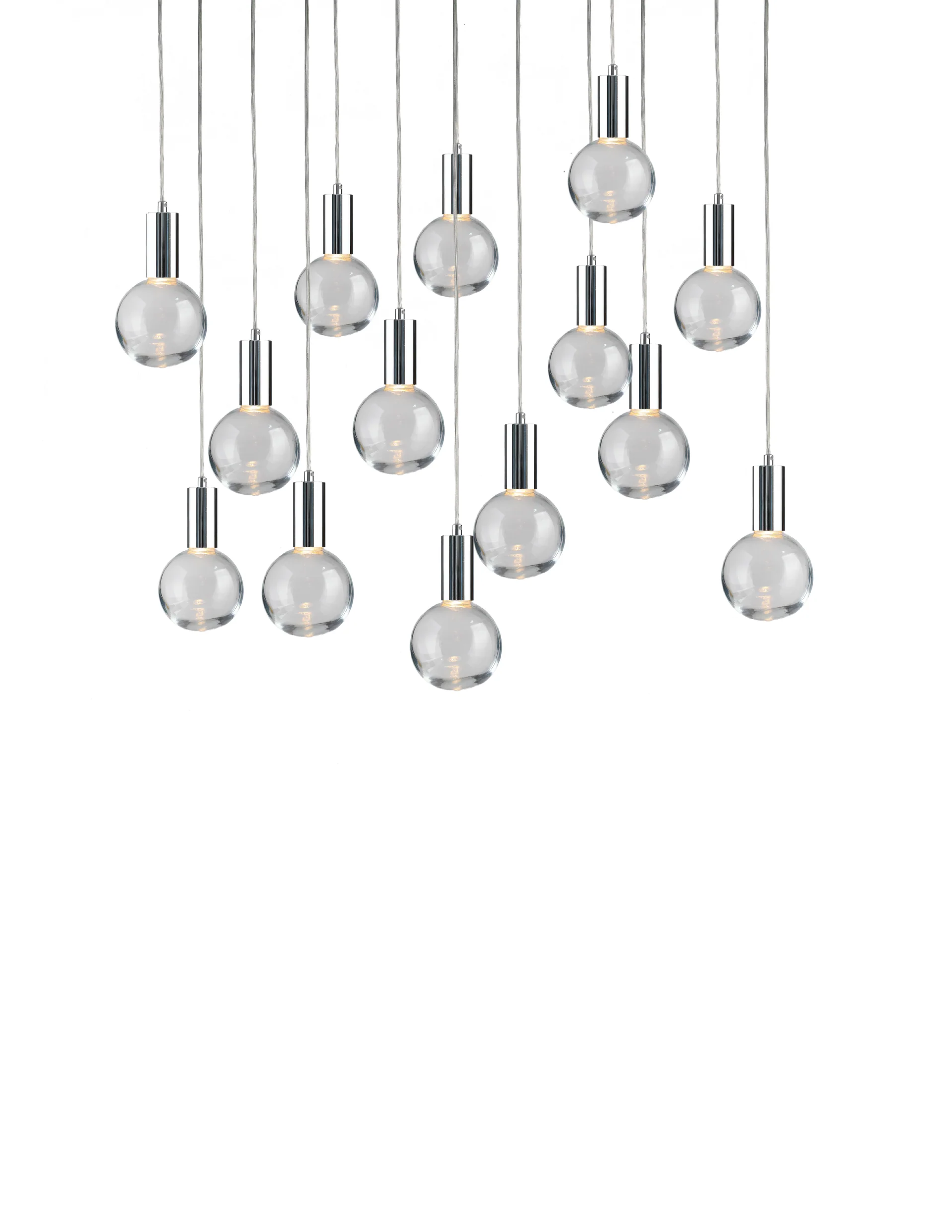 CH-C2R3-14L Cosmopolitan Chandelier Clear Round