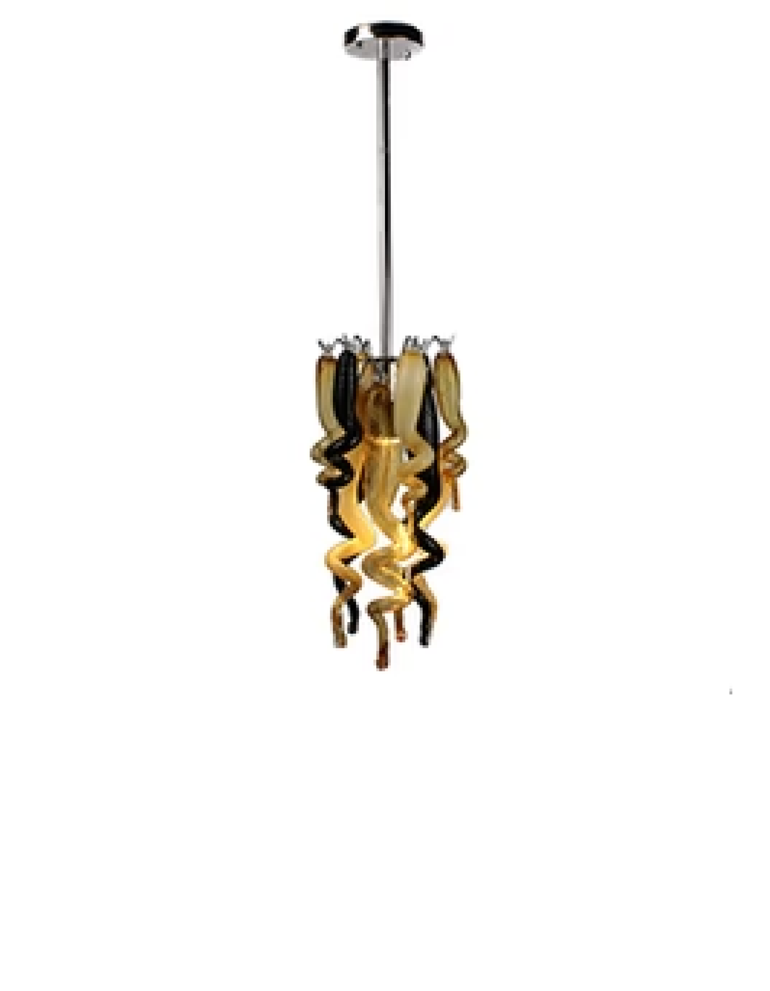 ColorSelect Baltic Amber Blown Glass Pendant