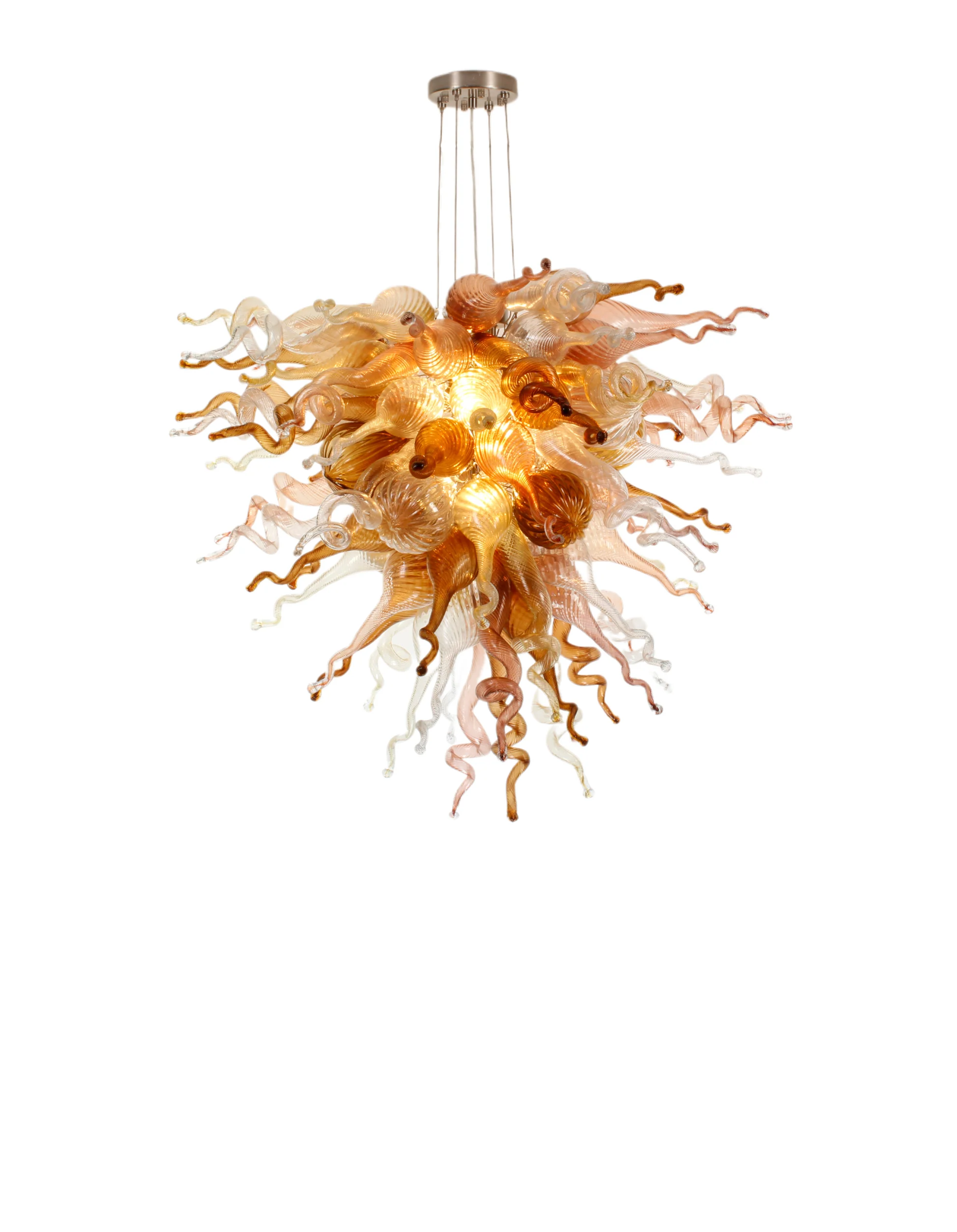 Chihuly Chandelier | ColorSelect Frontier Timber Large