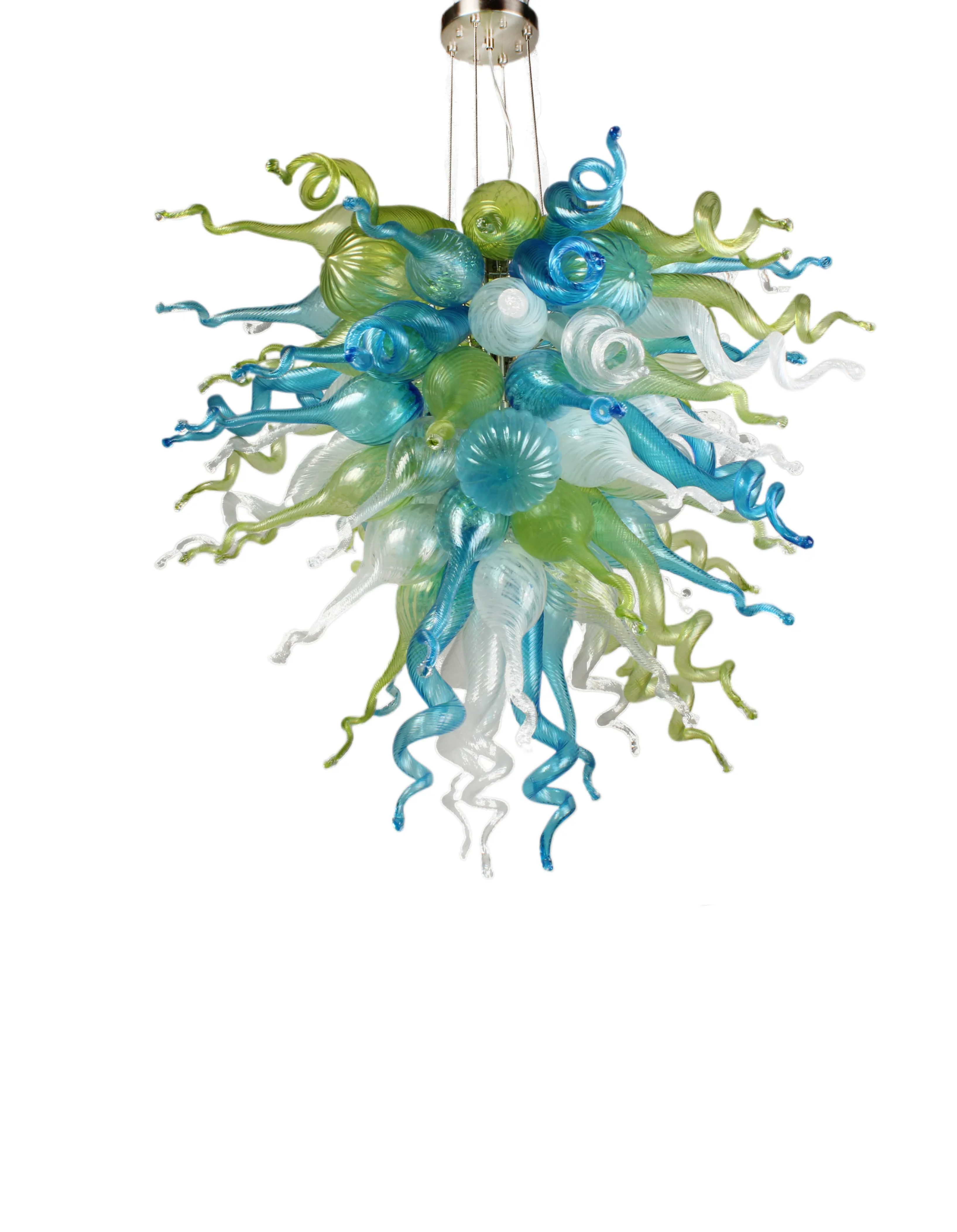 ColorSelect Ocean Mist Large Chandelier