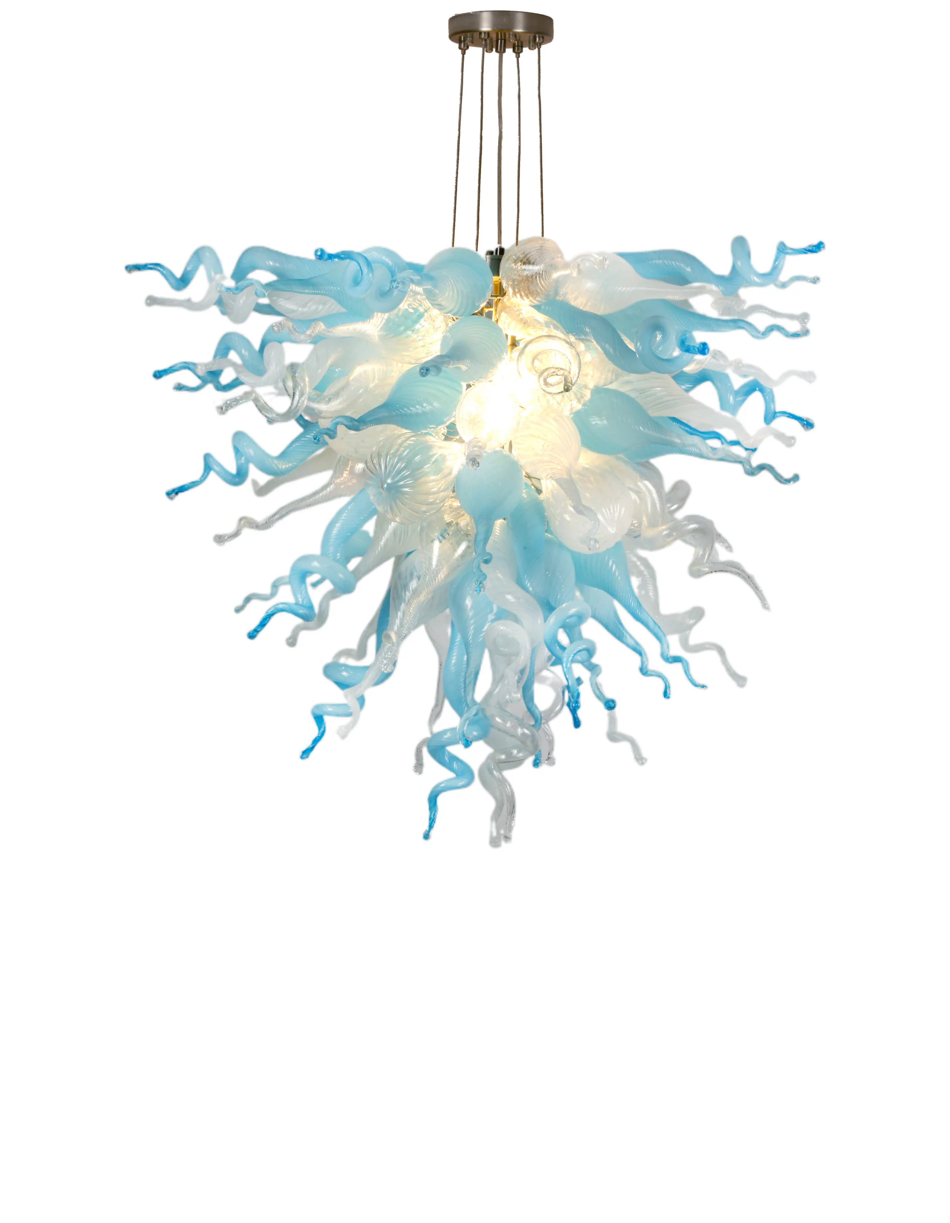 ColorSelect Summer Sky Large Chandelier