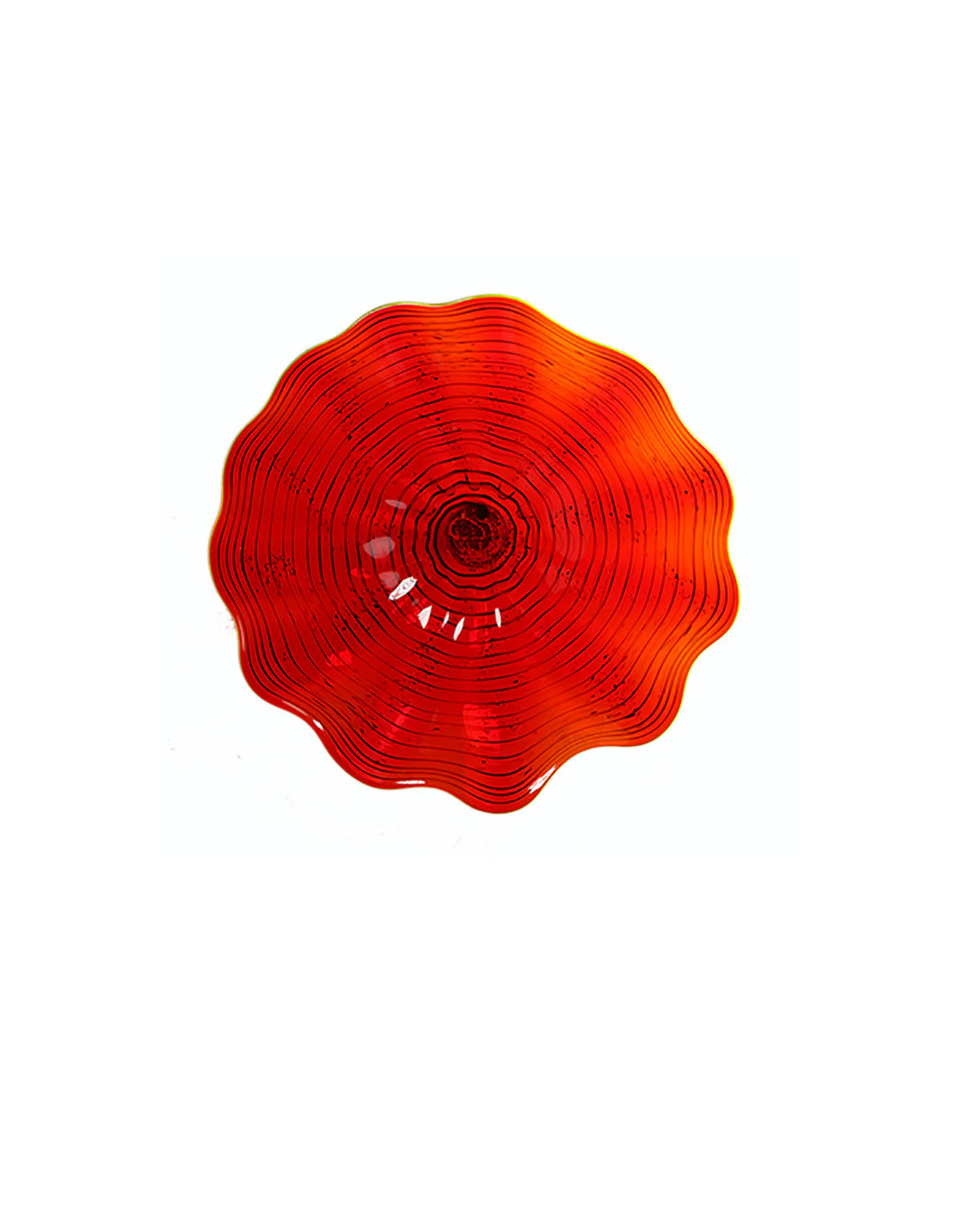 Crimson Whispers Murano Wall Art - Viz Art Glass – VIZ Glass Inc.