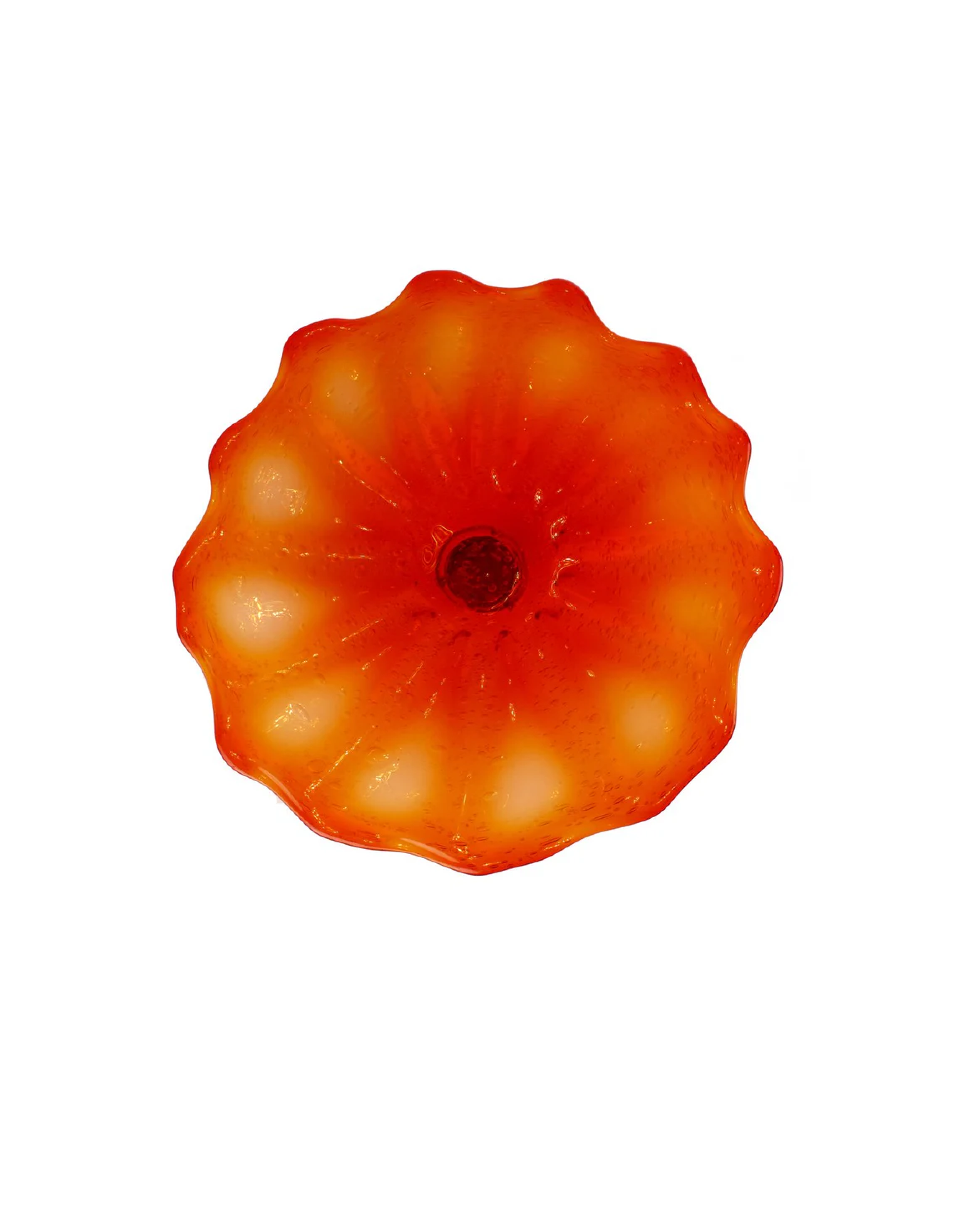 Lava Bubbly Glass Wall Art | Red, Orange | 20 to 21 inches – VIZ