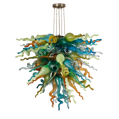 ColorSelect Fiesta Coral Large Chandelier