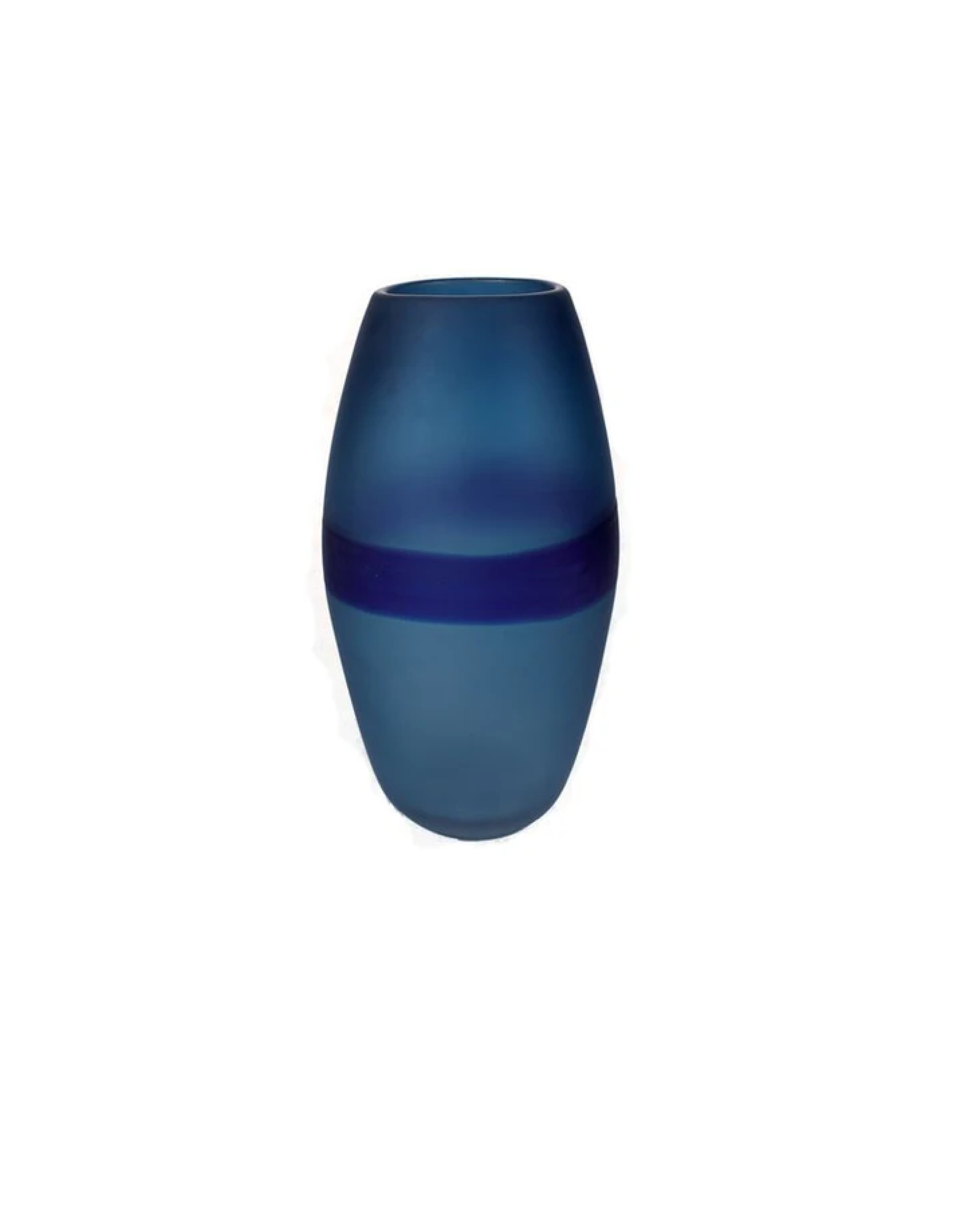 Midnight Serenity - Handblown Art Glass Vase (Item #8025)