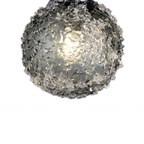 CH-D2SBSM-7R Cosmopolitan Chandelier Smoke Grey Snowball