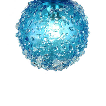 CH-D2SBA-14L Cosmopolitan Chandelier Aqua Snowball