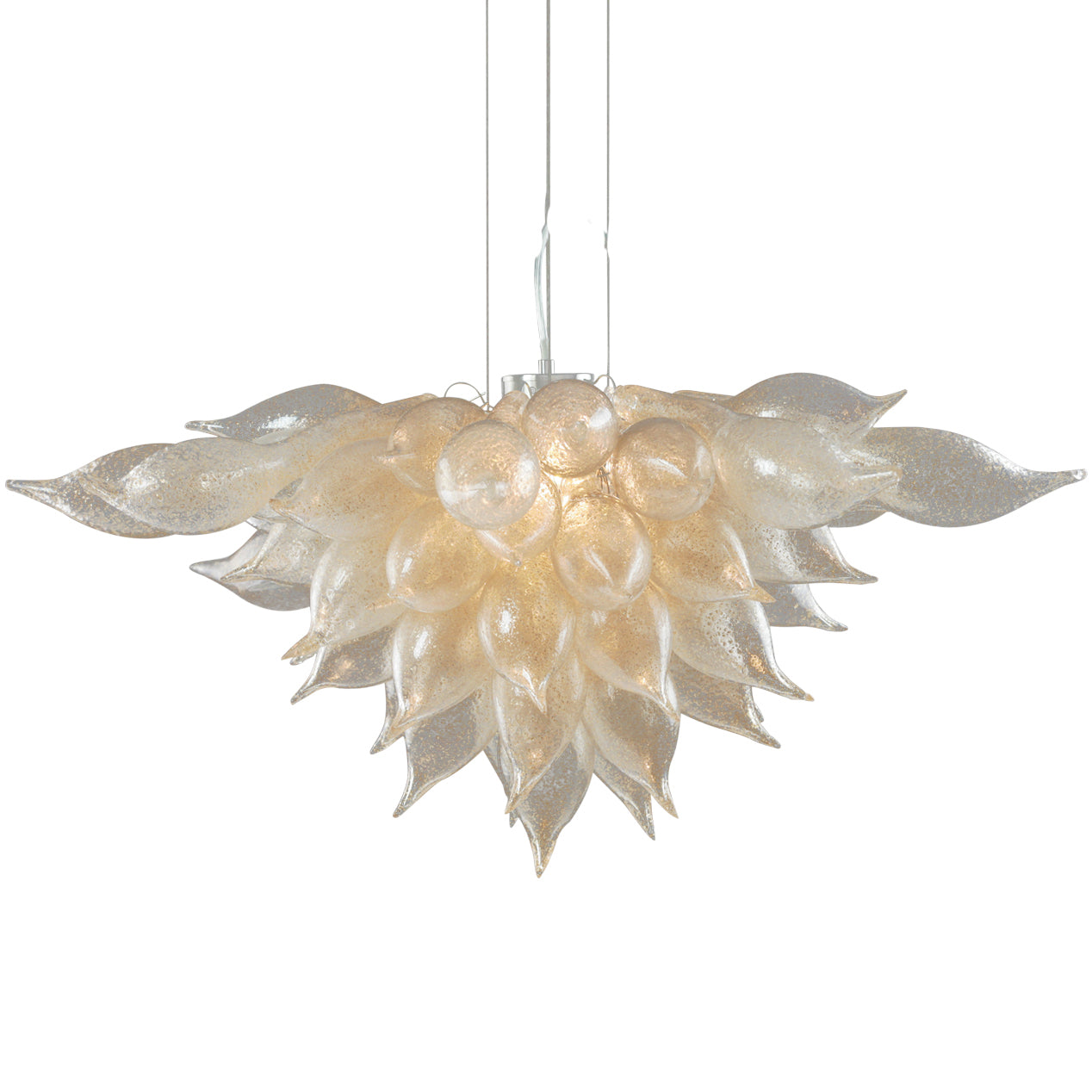 008G-Radiant Chandelier by VIZ Glass