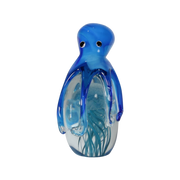 Aqua Octopus Over Jelly Fish Miniature (Item #24002)