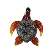 Amber and Silver Turtle Miniature (Item #24010)