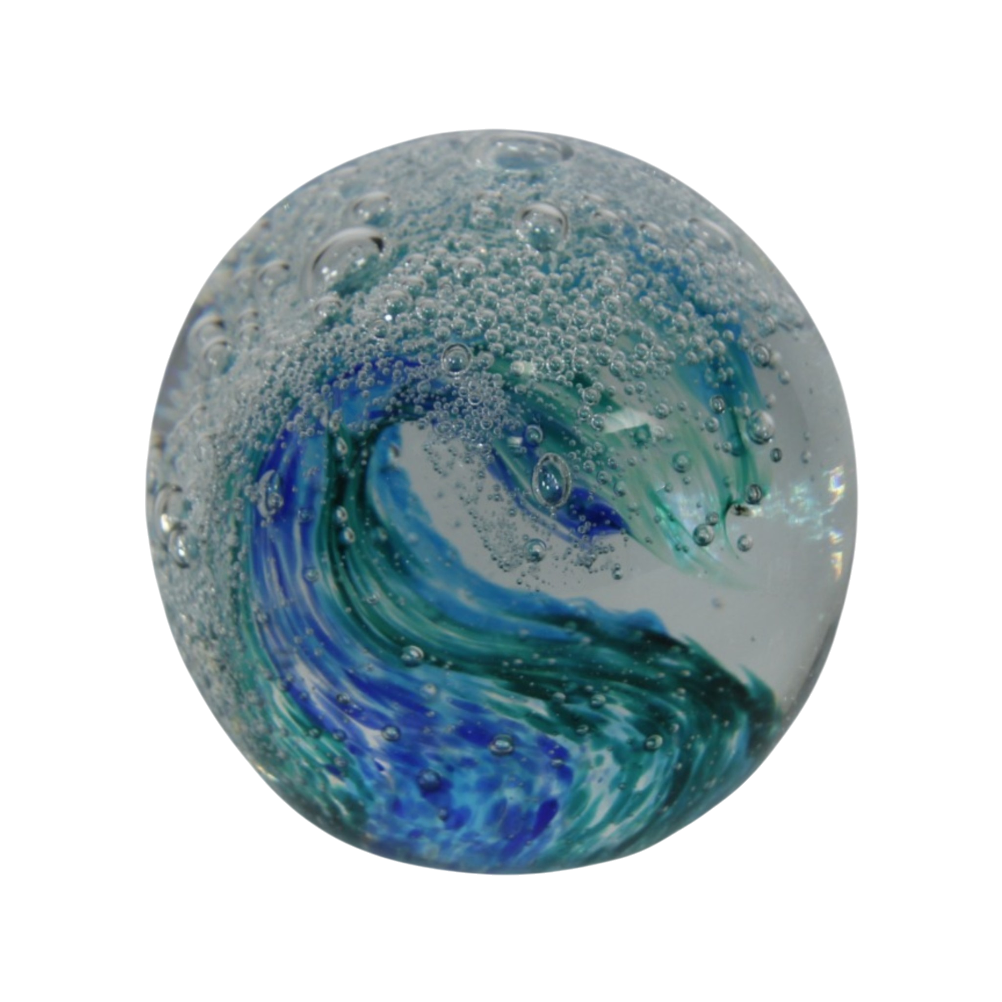 Wave in Glass Orb Miniature (Item #24016)