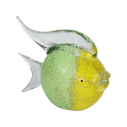 Yellow & Green Fish Miniature (Item #24018)