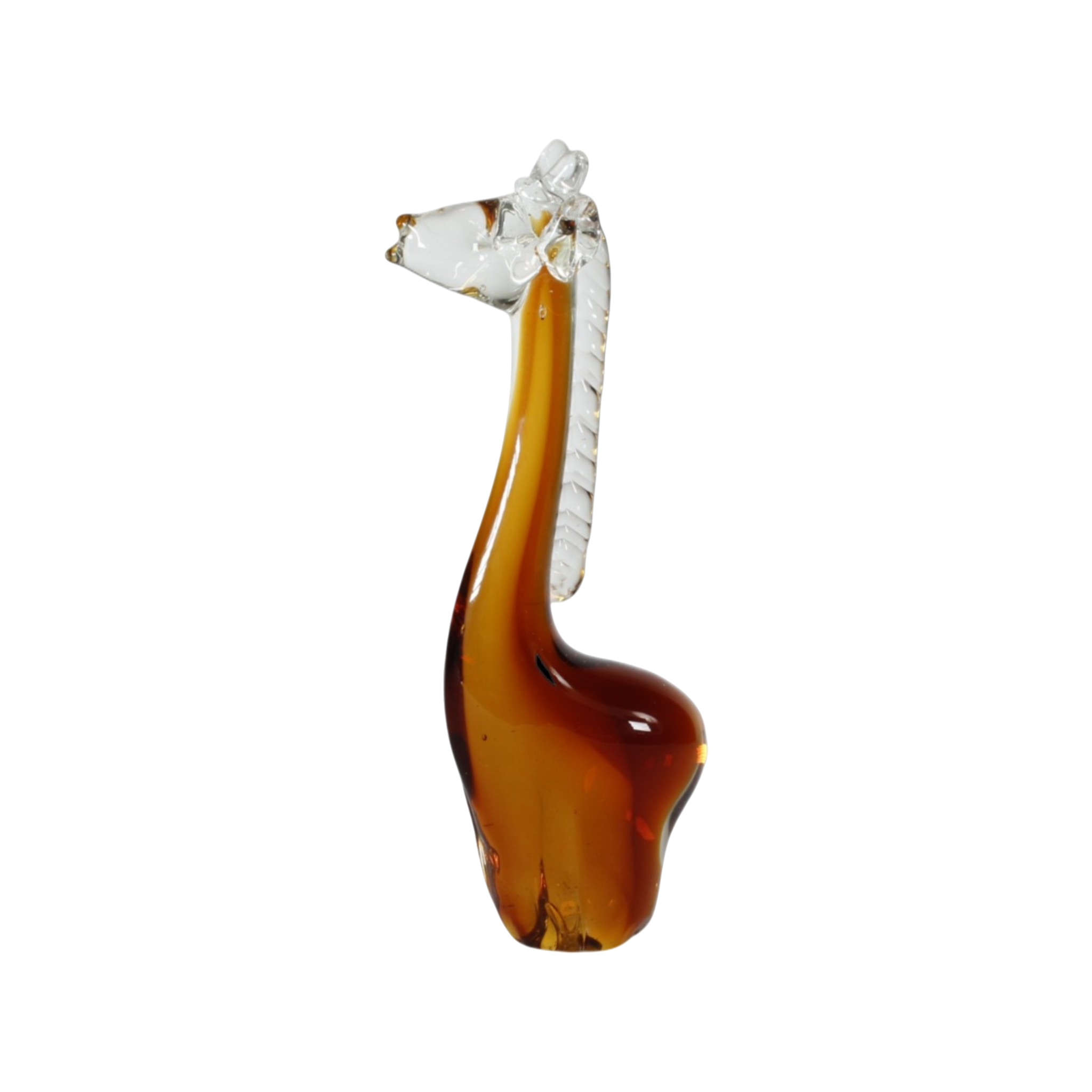 Amber Giraffe Miniature (Item #24040)