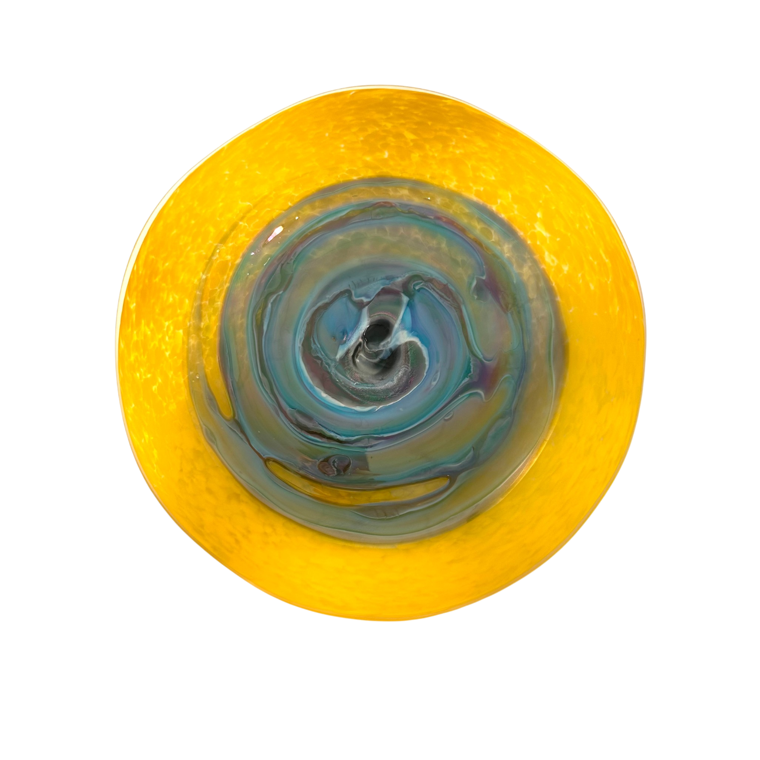 Golden Current, Small Glass Wall Art (Item# 7011SIR)