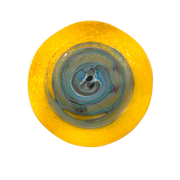 Golden Current, Small Glass Wall Art (Item# 7011SIR)