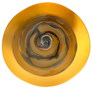 Golden Aura, Large Glass Wall Art (Item# 7012BIR)