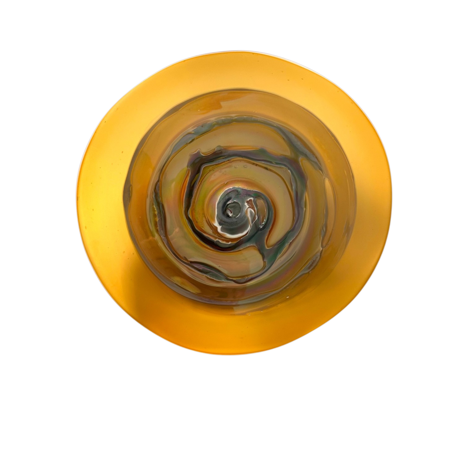 Golden Aura, Small Glass Wall Art (Item# 7012SIR)
