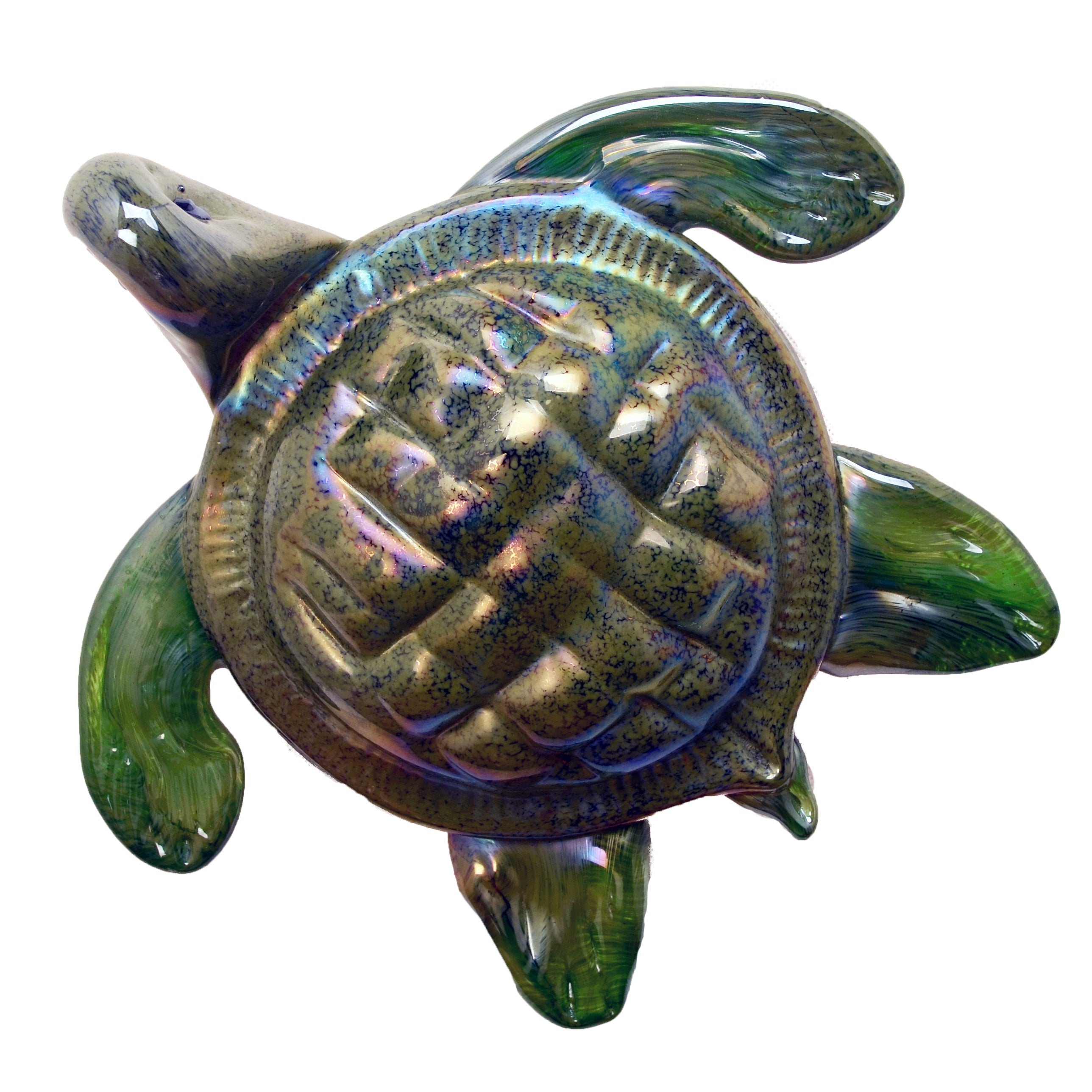 Tropical Sea Turtle Wall Decor - Aquatic Wonder – VIZ Glass Inc.