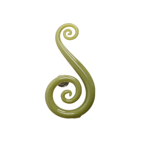 8005SIR Double Fern Swirls Wall Décor - Natural Elegance - Small