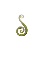 8005SIR Double Fern Swirls Wall Décor - Natural Elegance - Small