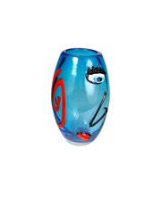 Abstract Expression - Handblown Art Glass Vase  (Item #7922)
