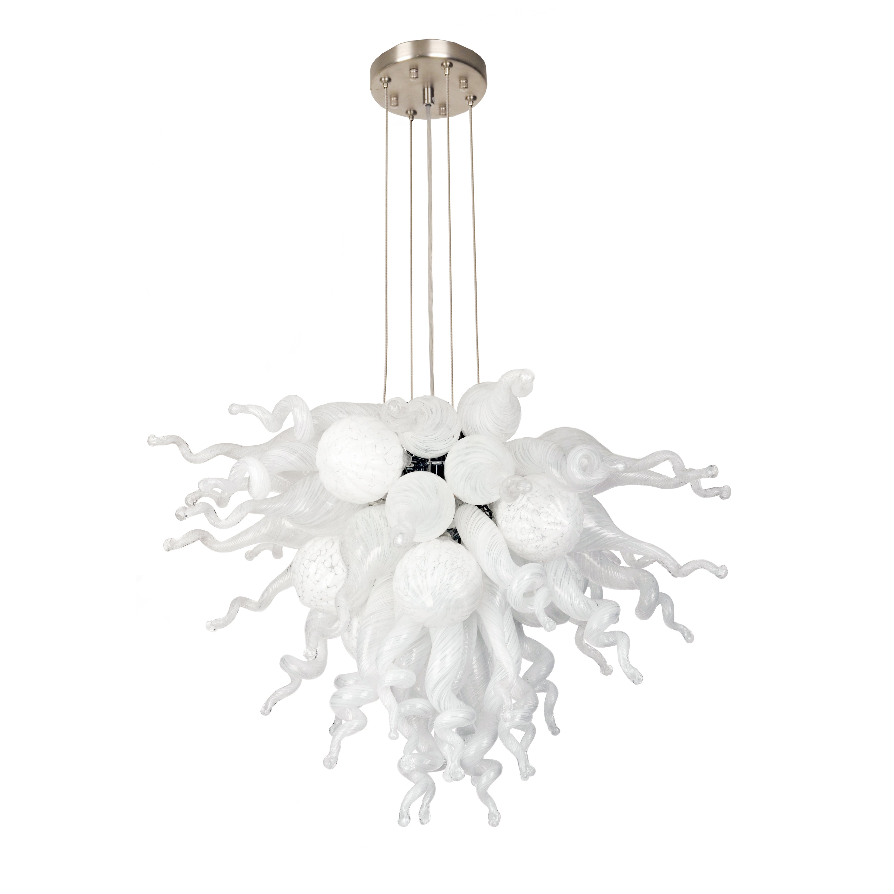 ColorSelect Angel Mini Blown Glass Chandelier