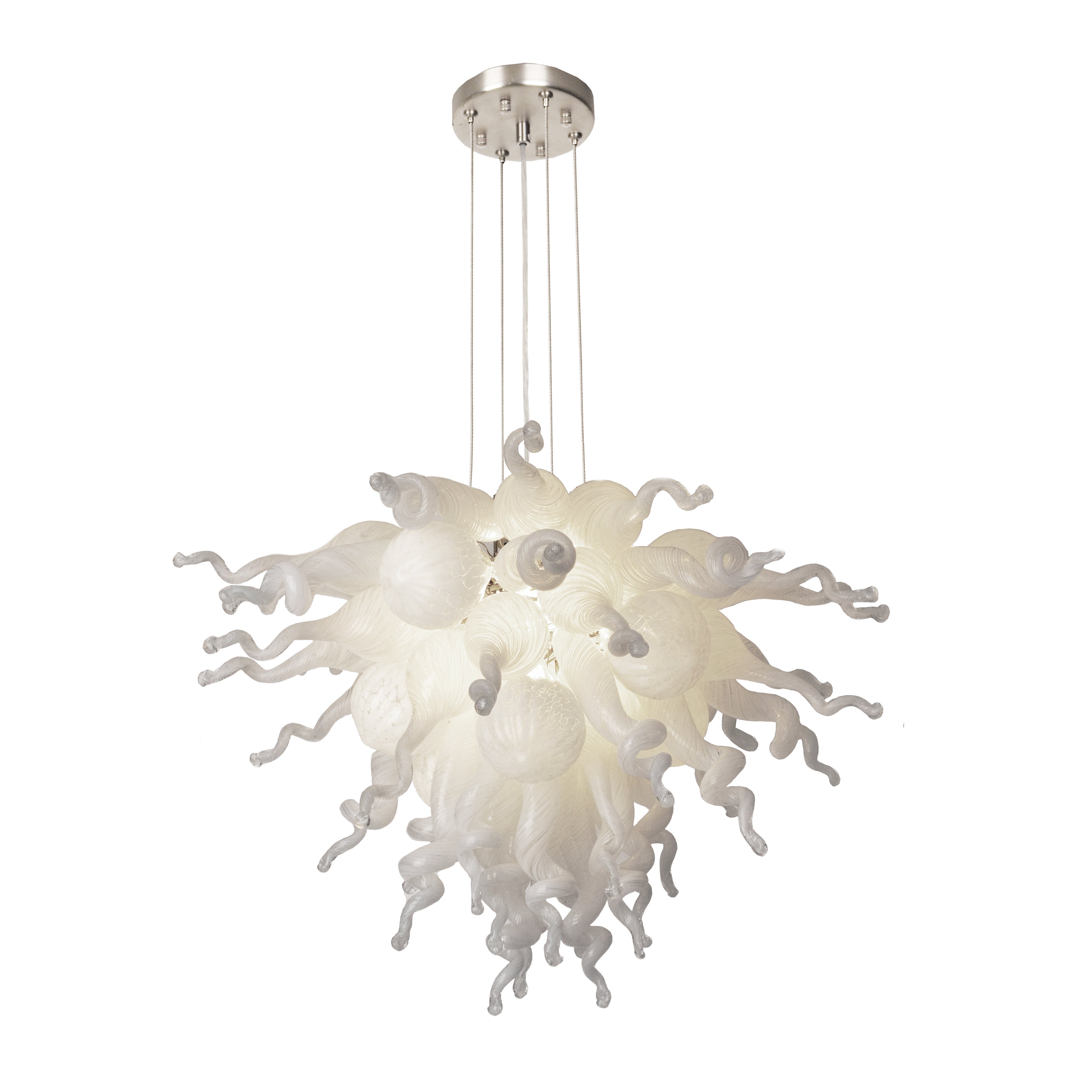 ColorSelect Angel Mini Blown Glass Chandelier