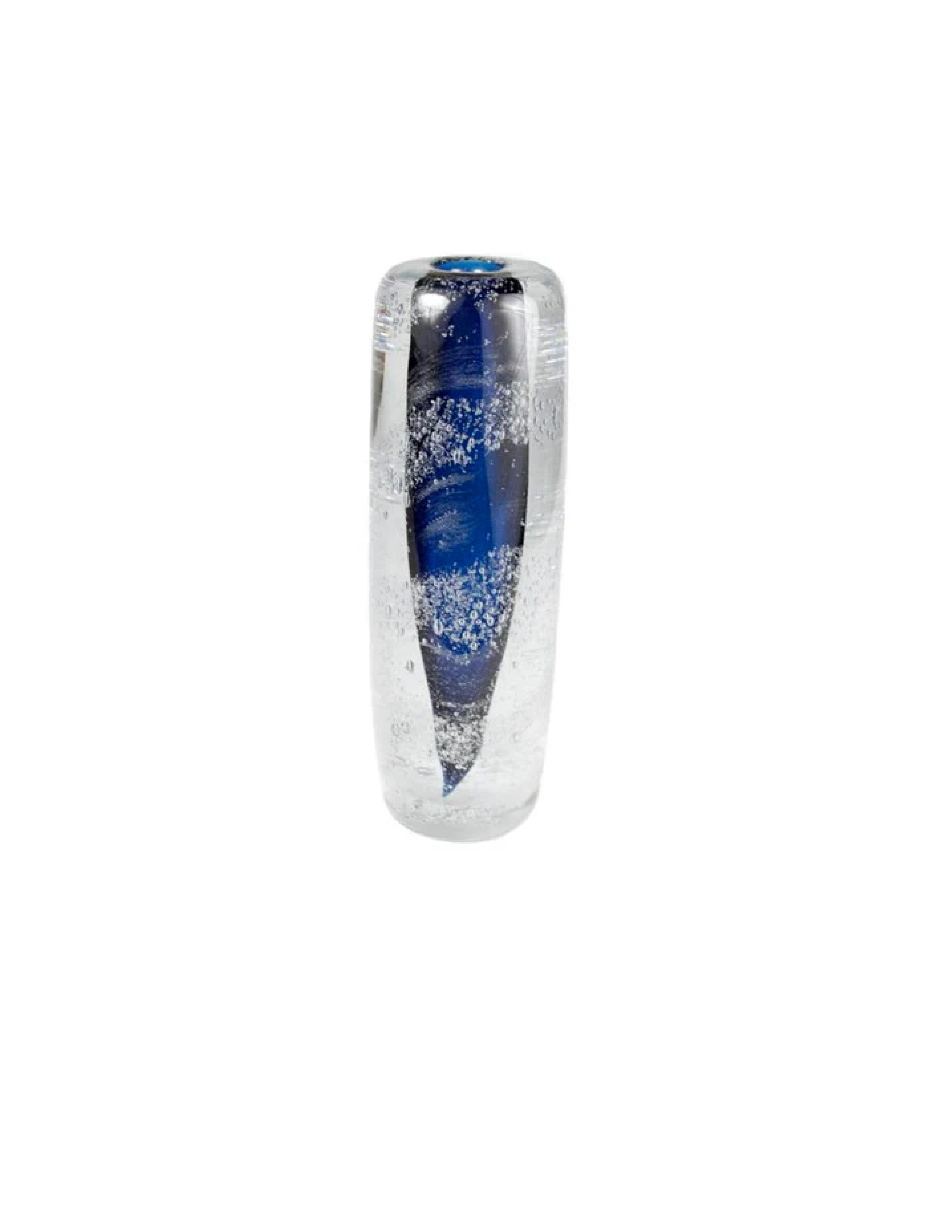 Arctic Drift - Handblown Art Glass Vase (Item #7931)