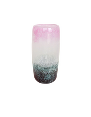 Blush Horizon - Handblown Art Glass Vase (item #8004)