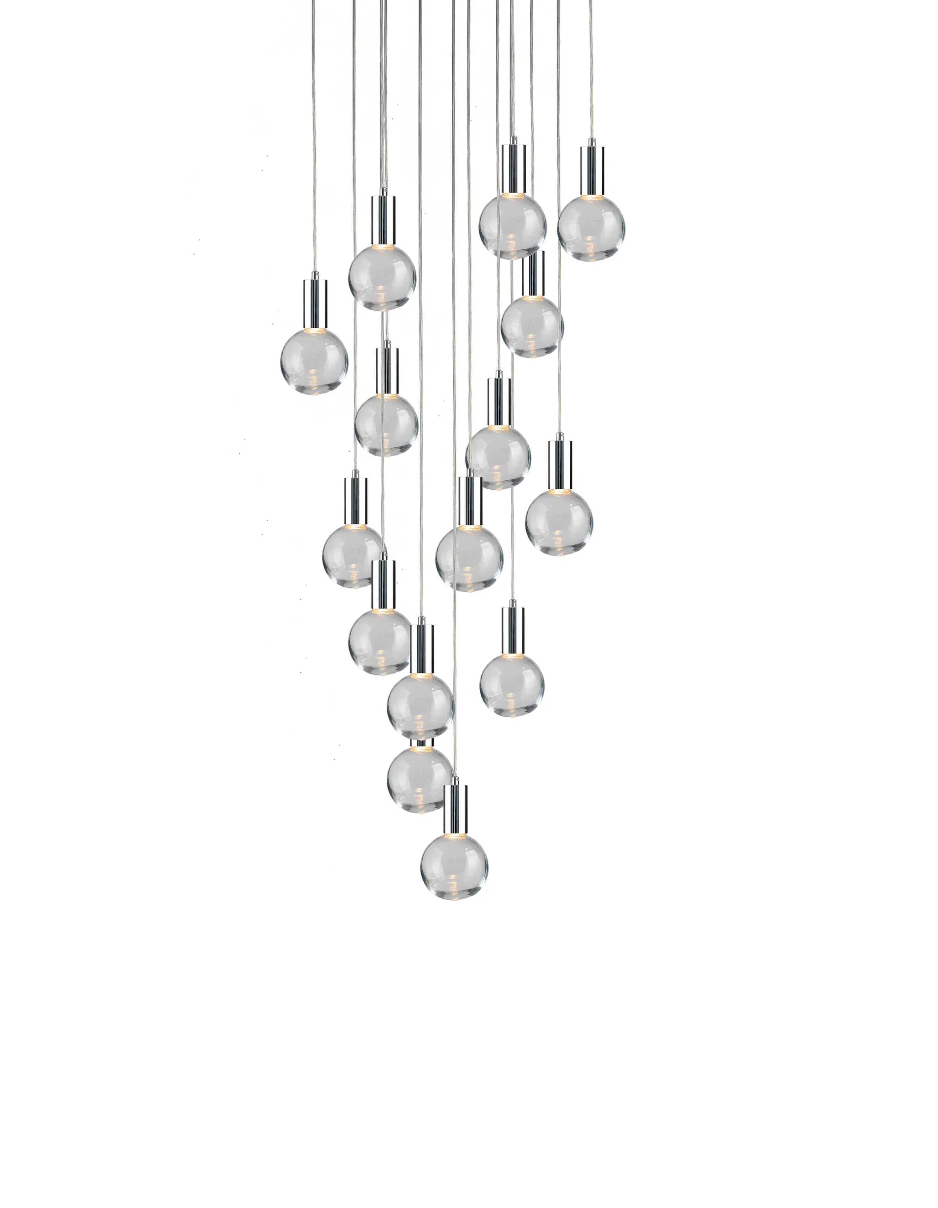 CH-C2R3-15R Cosmopolitan Chandelier Clear Round