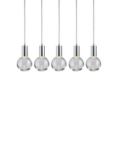 CH-C2R3-5L Cosmopolitan Chandelier Clear Round