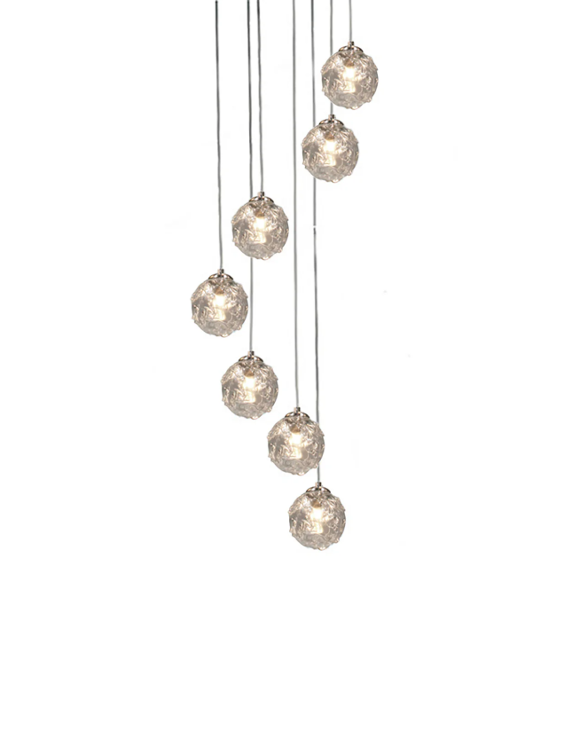 CH-D2STC-7R Cosmopolitan Chandelier Clear Morning Star