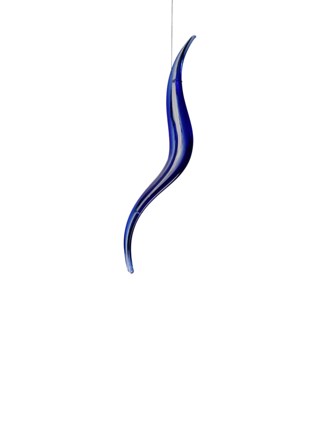 CH-E21B Tessera Cobalt Blue Avolare Glass Piece