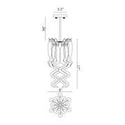 ColorSelect Tundra Blown Glass Pendant