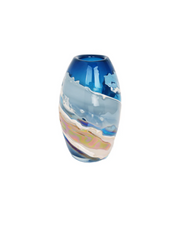 Coastal Dream - Handblown Art Glass Vase (Item #8002)