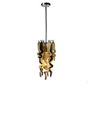 ColorSelect Baltic Amber Blown Glass Pendant
