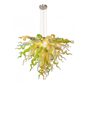 ColorSelect California Sunshine Small Blown Glass Chandelier