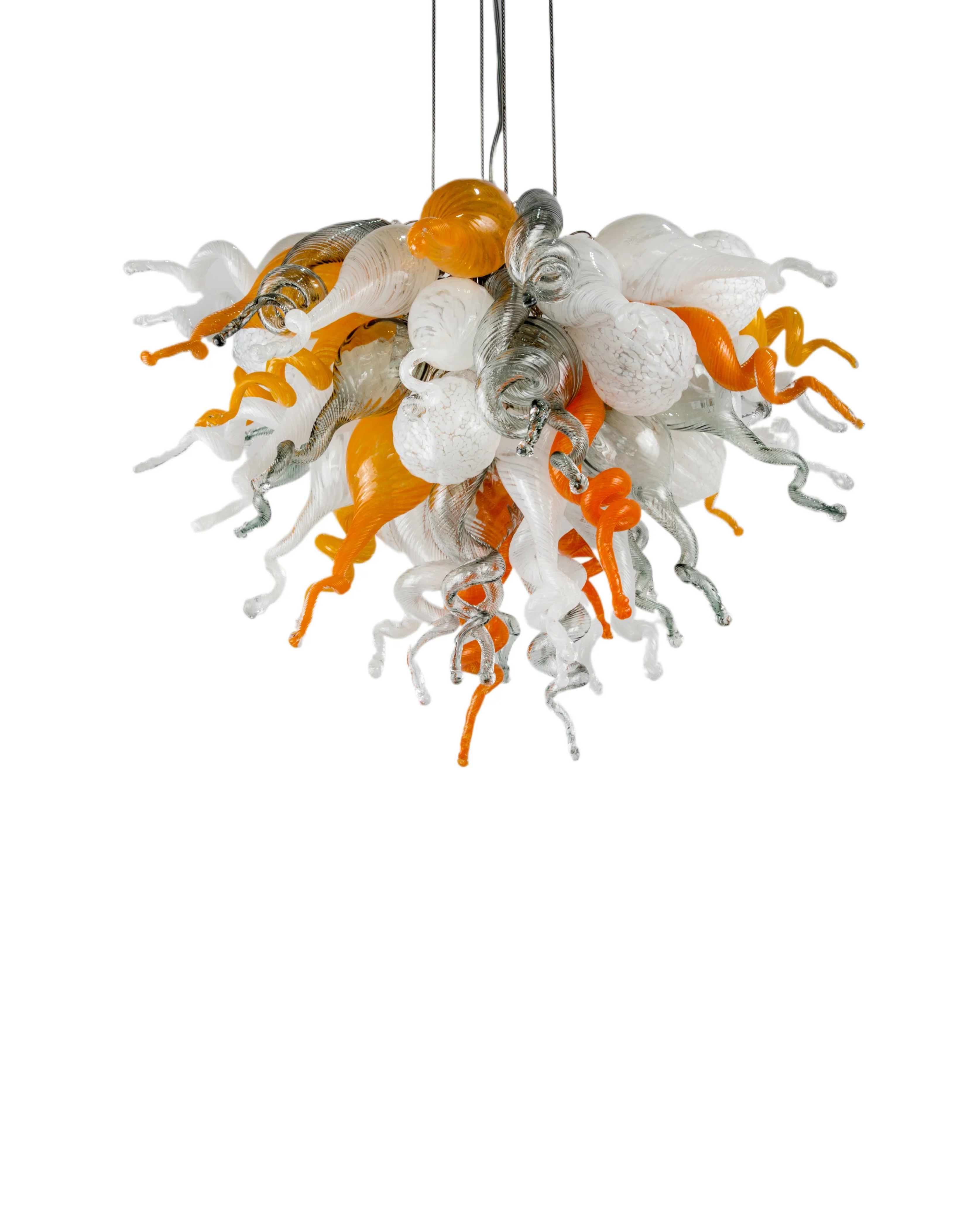 ColorSelect Platinum Citrus Large Chandelier