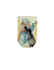 Earthbound Symphony - Handblown Art Glass Vase  (Item #7544)