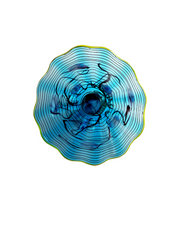 Ethereal Horizon: Classic Murano Style Wall Art (Item #4054SIR)
