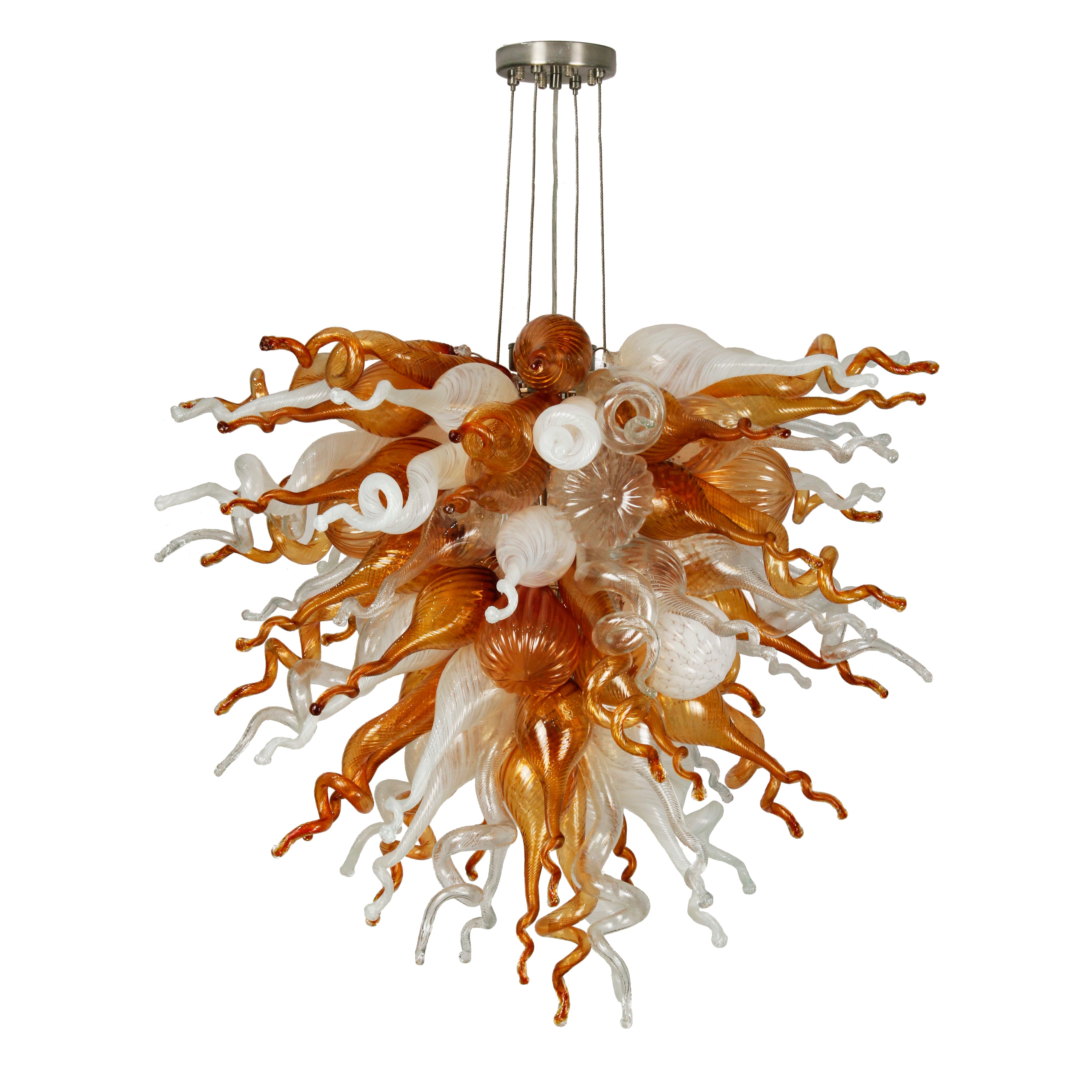 ColorSelect Arizona Sunset Large Chandelier | Viz Art Glass – VIZ