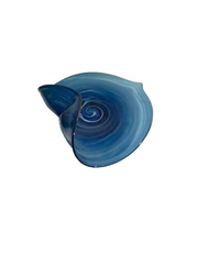 Ocean Whirl - Handblown Art Glass Bowl (Item #8011)