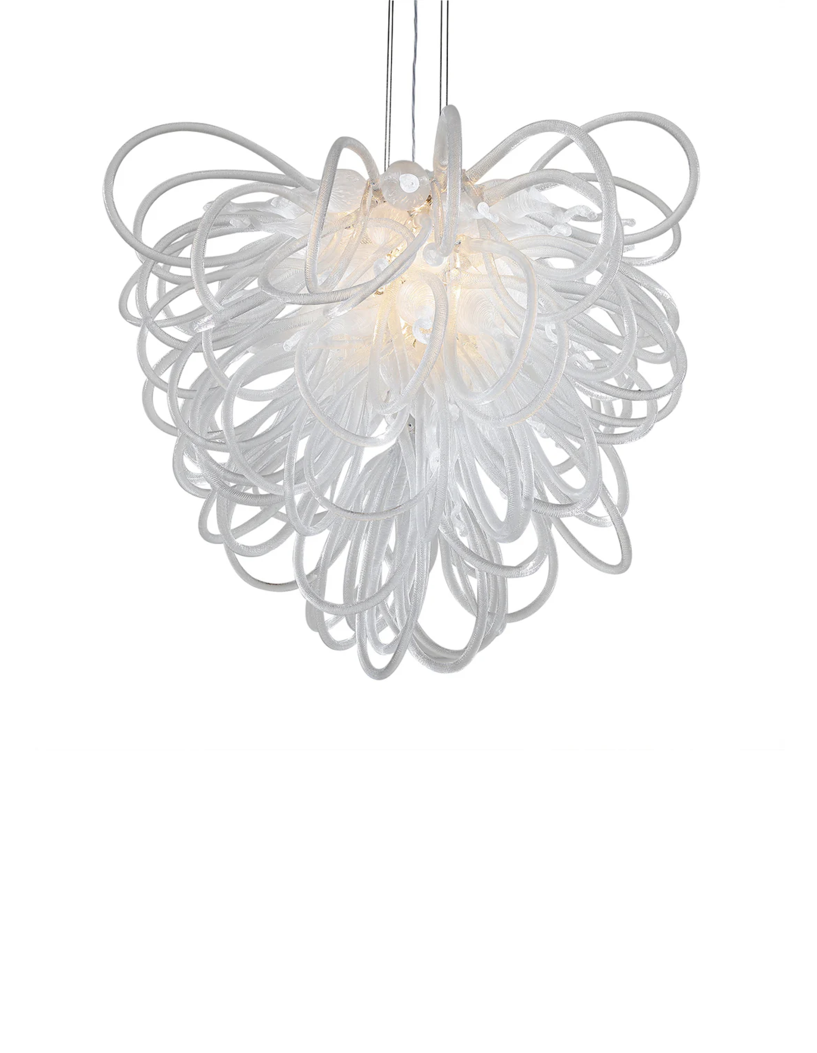 Orion Angel Large Blown Glass Chandelier