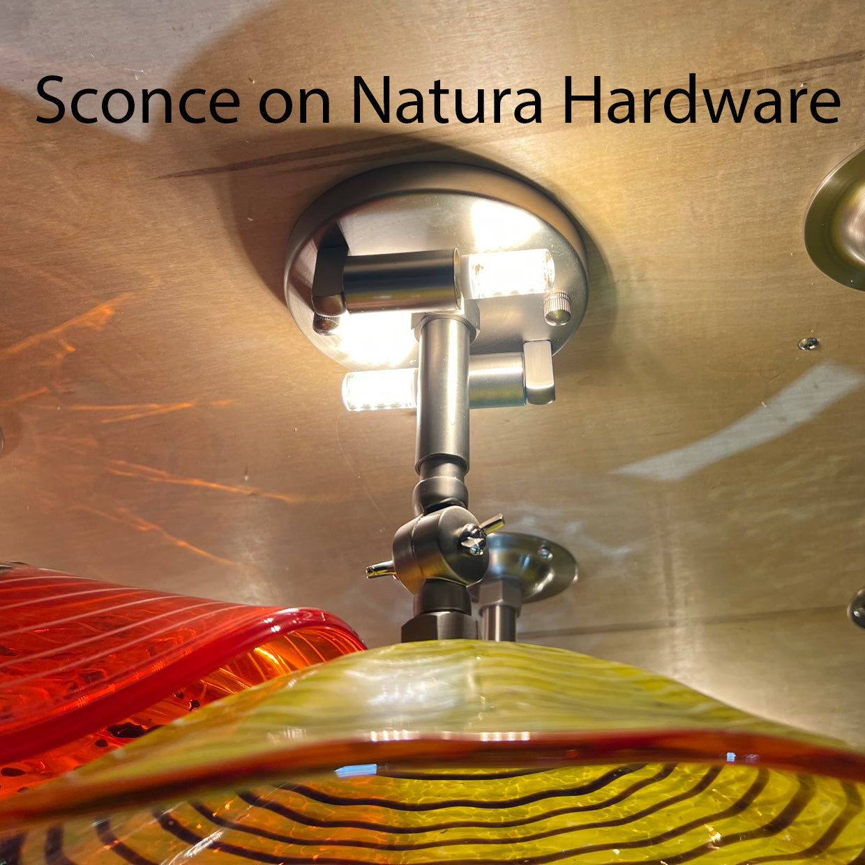 NSC-2PN Sconce Hardware for Wall Art