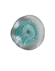Teal Mist Large: Hard Candy Wall Art  (Item #7326BIR)